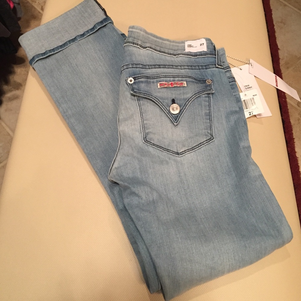 Hudson Ginny Cuffed Jeans Size 27
